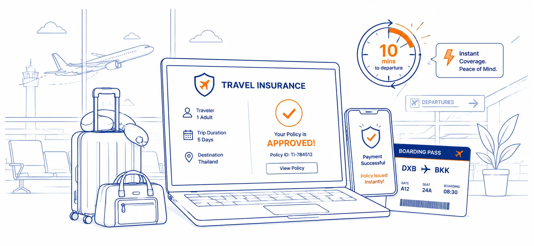 Last Minute Travel Insurance Online UAE
