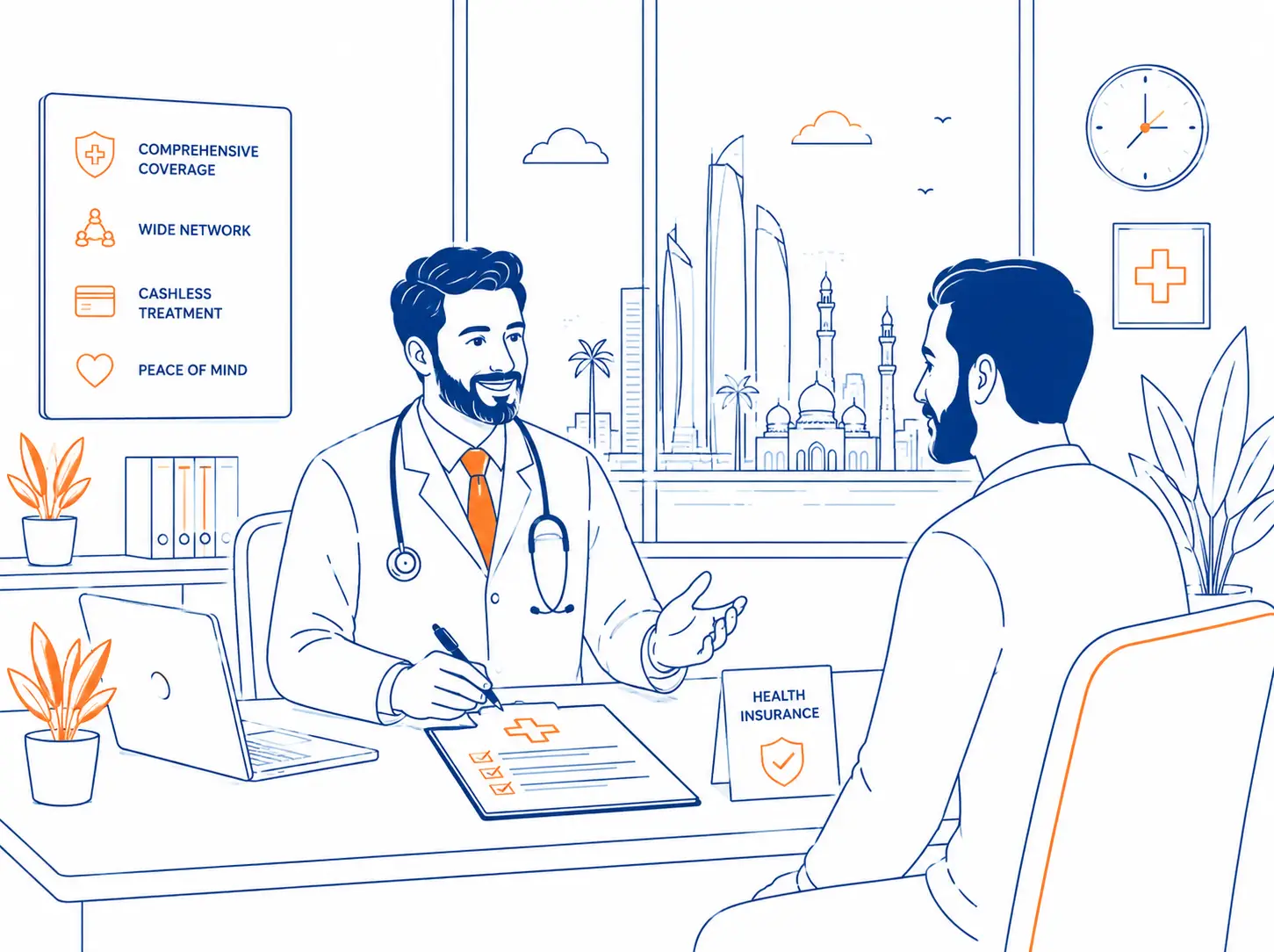Health Insurance Mandatory in Abu Dhabi